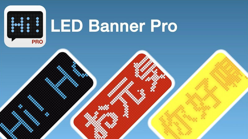 Chạy chữ trên điện thoại bằng LED Banner Pro