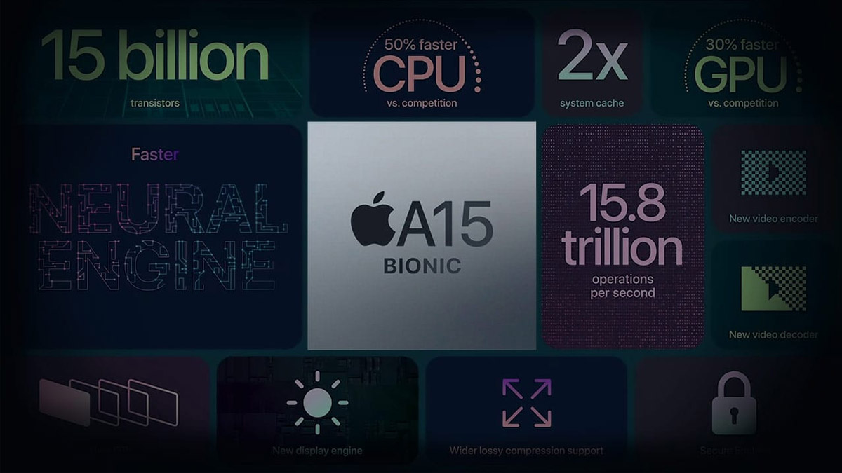 Chip A15 Bionic của iPhone 13 Pro 128GB