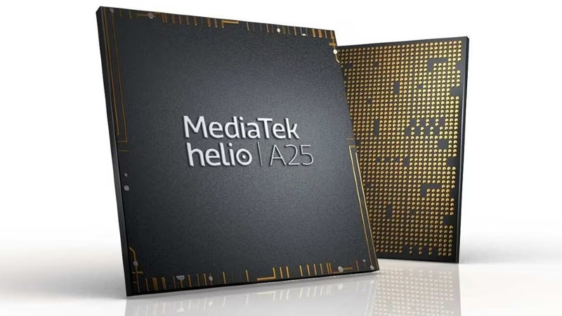 Chip MediaTek Helio A25 được tích hợp AI và hỗ trợ kết nối 4G