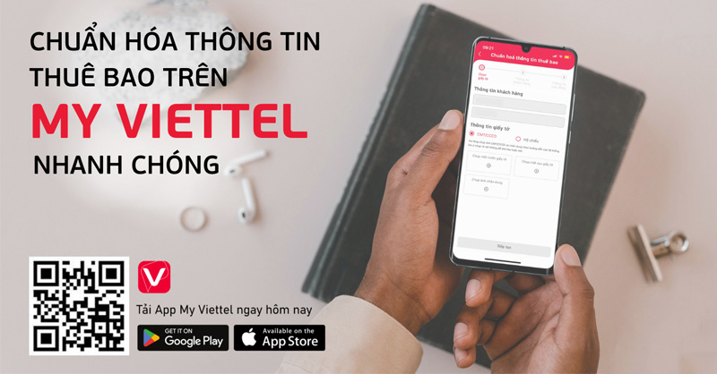 Chuẩn hóa thuê bao di động qua app My Viettel