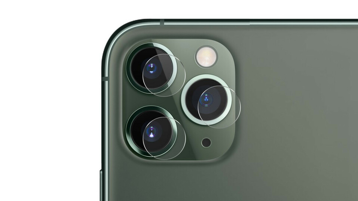 Cụm 3 camera sau của iPhone 13 Pro Max xanh lá