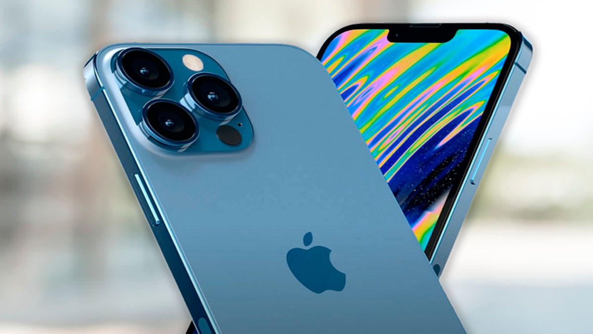 Cụm 3 camera sau của iPhone 13 Pro Max xanh dương