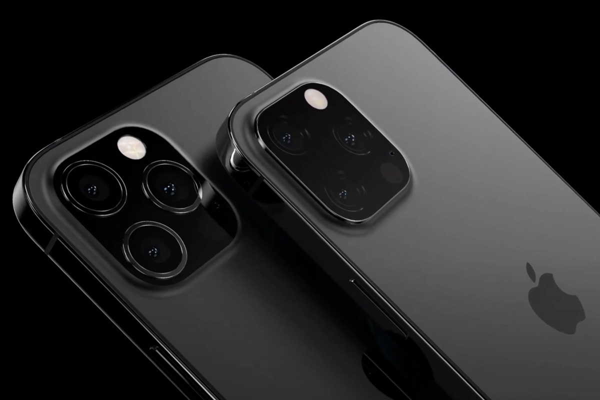 Cụm ba camera iPhone Pro Max gồm hai camera chính 12MP