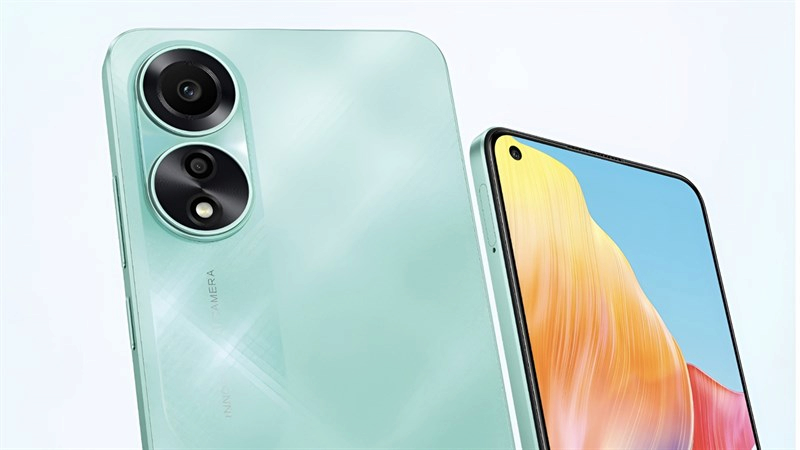 Cụm camera sau sắc nét của OPPO A78 4G với camera chính 50MP