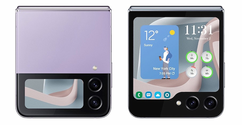 Dự đoán Galaxy Z Flip5 sẽ có màn hình phụ lớn hơn