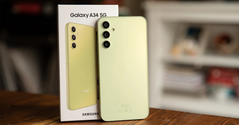 Galaxy A34 5G có dung lượng pin lớn, hiệu năng hoạt động ổn định và bền bỉ