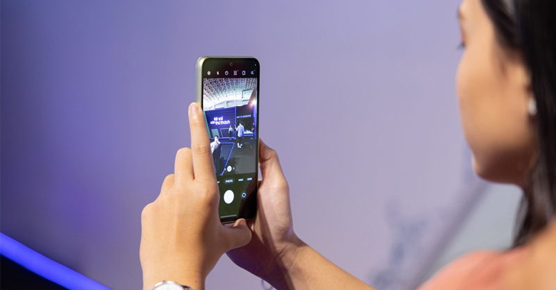 Galaxy A54 5G 256GB giúp người dùng chụp ảnh chuyển động dễ dàng