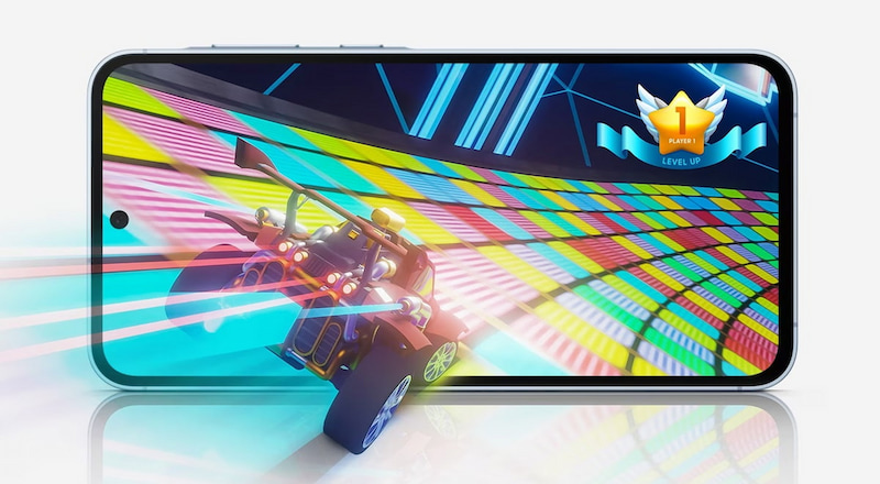 Galaxy A55 5G cho trải nghiệm chiến game vượt trội hơn Galaxy A54