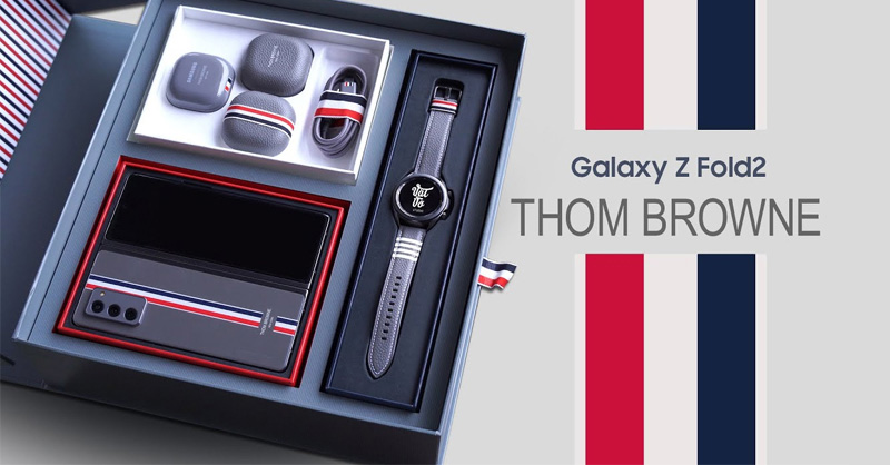 Galaxy Z Fold2 là chiếc điện thoại Thom Browne Edition đầu tiên