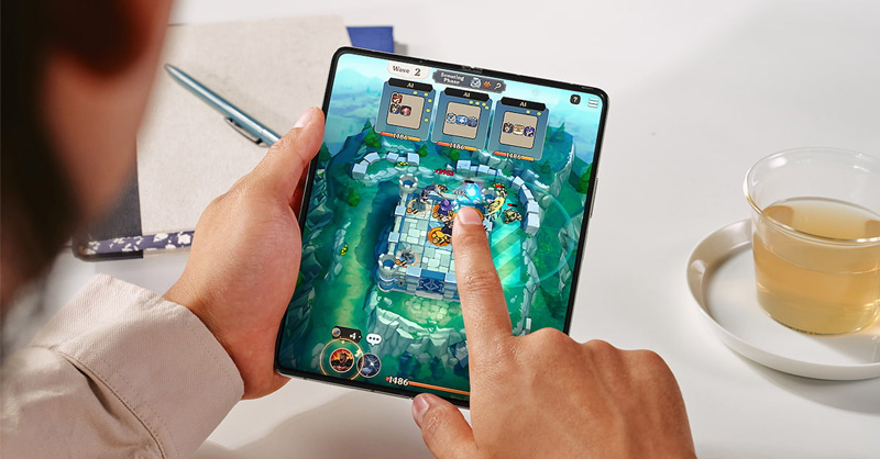 Galaxy Z Fold5 cho phép chơi game cấu hình đồ họa cao