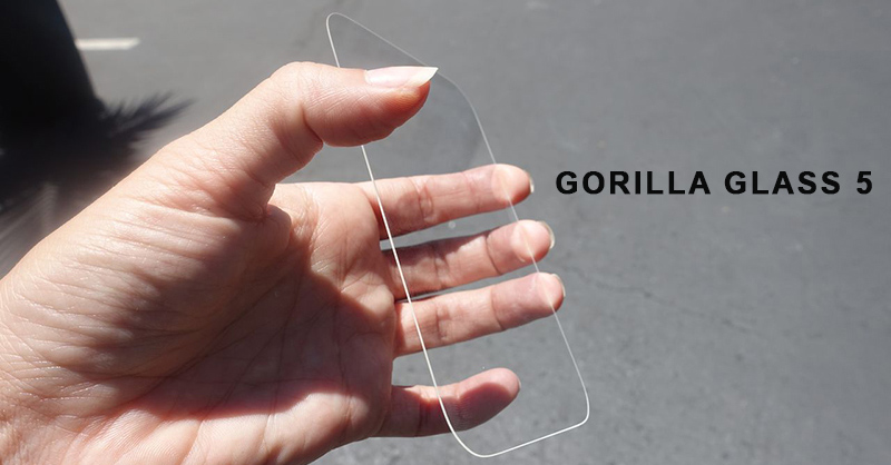 Gorilla Glass 5 có khả năng chịu lực tốt hơn 4 lần so với phiên bản cũ