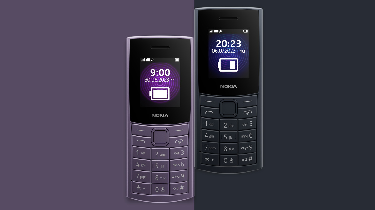Hai phiên bản màu sắc của Nokia 110 4G Pro