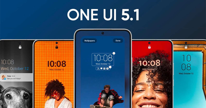 Hệ điều hành One UI 5.1 của điện thoại Samsung