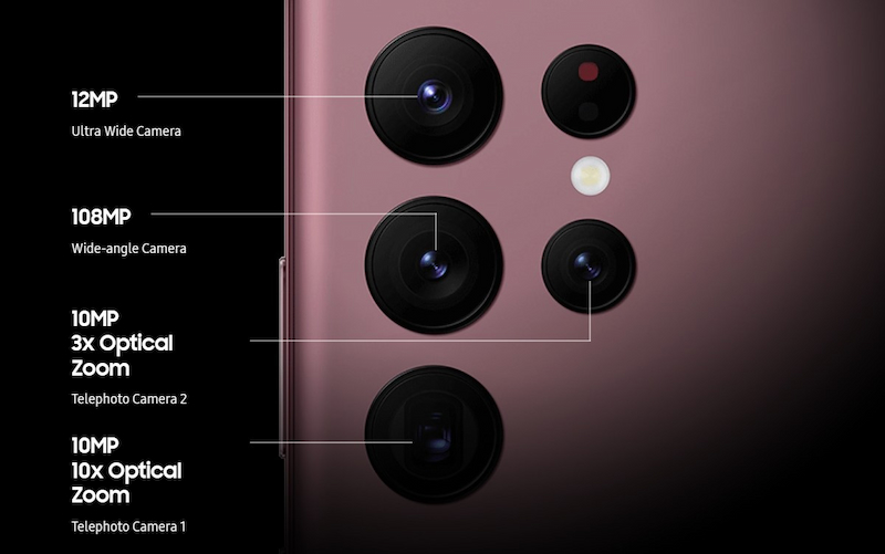 Hệ thống camera chất lượng của Galaxy S23 Ultra