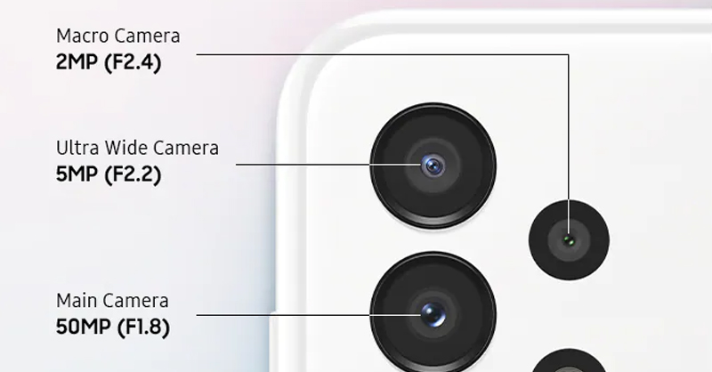 Hệ thống camera sau cải tiến của Samsung Galaxy A13