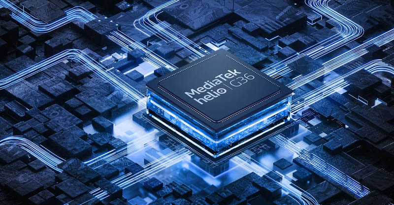 Hiệu năng ổn định với chip Helio G36 đến từ nhà MediaTek