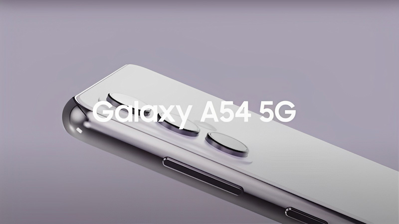 Hình ảnh rò rỉ của điện thoại Samsung A54 có phần tương tự như Galaxy S23