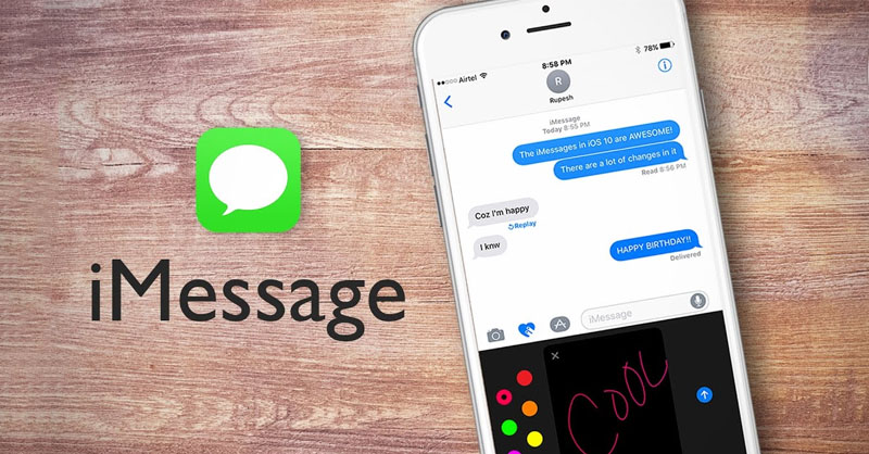 iMessage là dịch vụ nhắn tin miễn phí của Apple