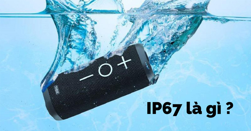 Thiết bị đạt IP67 có khả năng kháng nước ở độ sâu 1m trong 30 phút