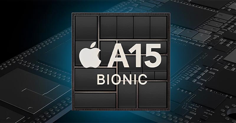 Chip A15 của Apple có hiệu năng cực kì mạnh mẽ