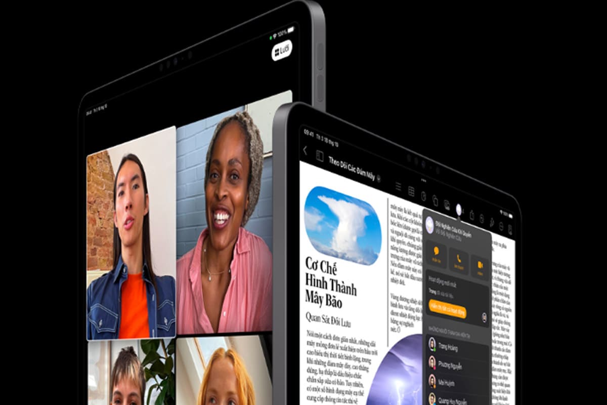 iPad Pro truyền tải dữ liệu với tốc độ nhanh chóng