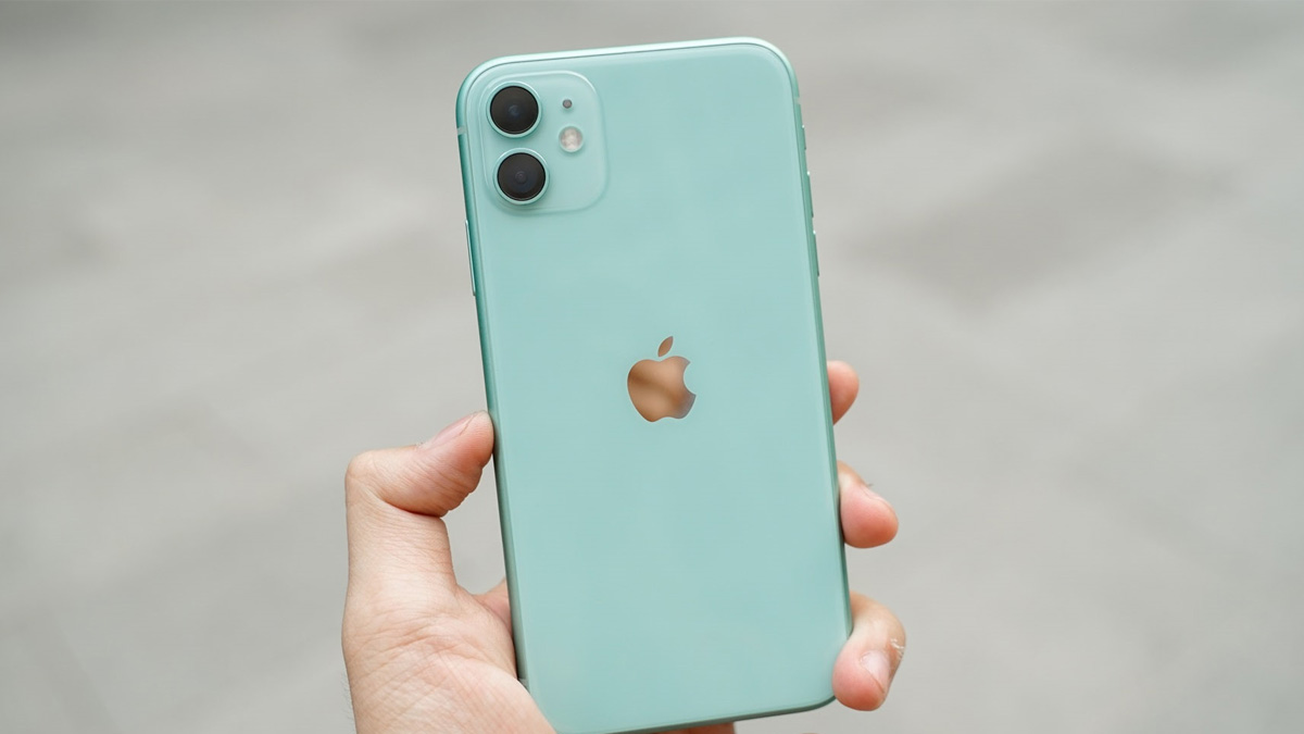 iPhone 11 xanh với vẻ đẹp mắt tinh xảo, nhẹ nhàng nhàng