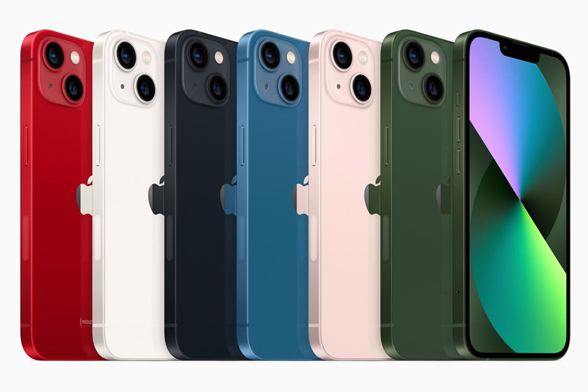 iPhone 13 với năm phiên bản màu sắc nổi bật và bắt mắt
