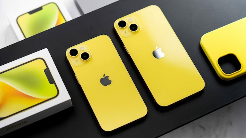 iPhone 14 và iPhone 14 Plus màu vàng