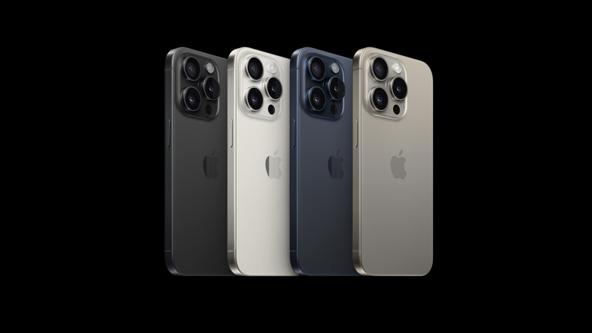 iPhone 15 Pro 1TB có 4 phiên bản màu sắc