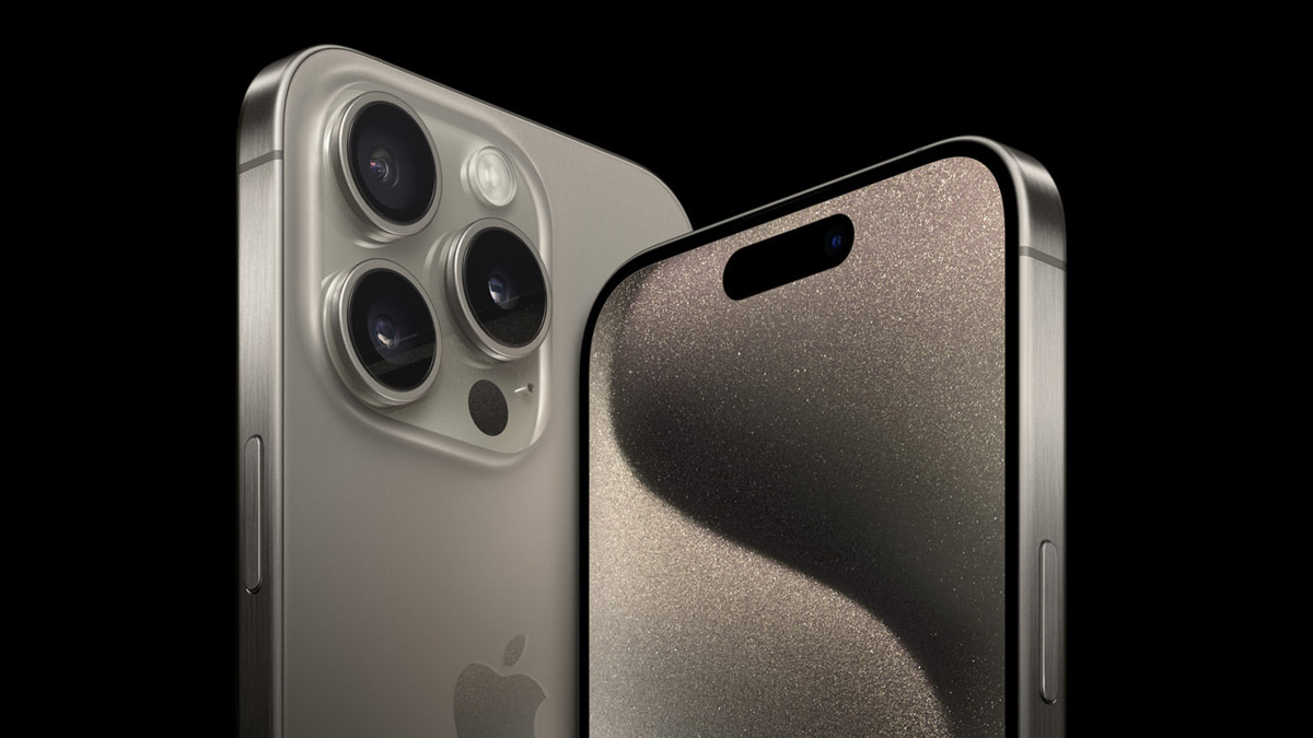 iPhone 15 Pro có cạnh viền uốn cong mềm mại