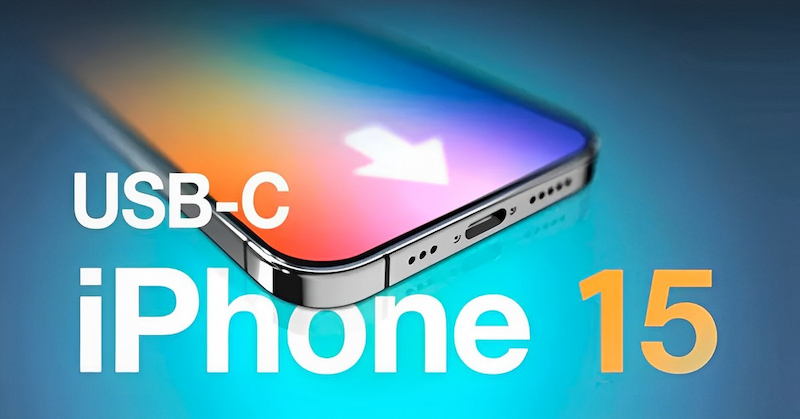 iPhone 15 Series sử dụng cổng USB-C thay cho cổng Lightning