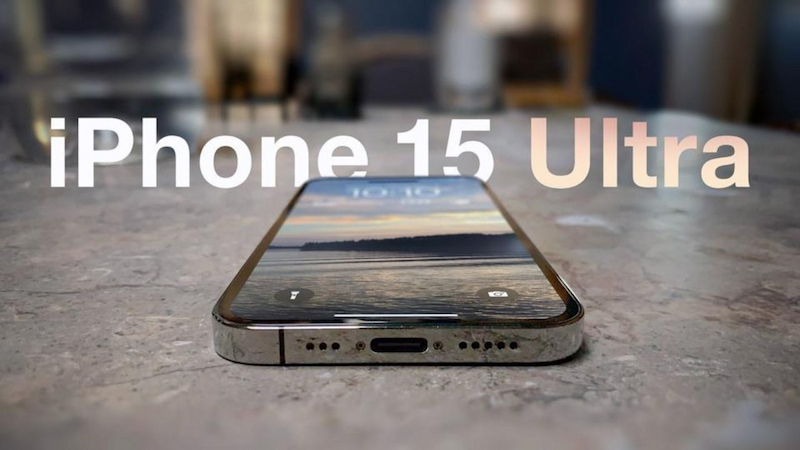iPhone 15 Ultra thay đổi thành cổng USB Type-C