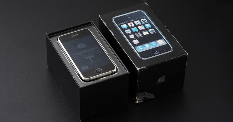 iPhone nguyên seal đời đầu thuộc sở hữu của Karen Green