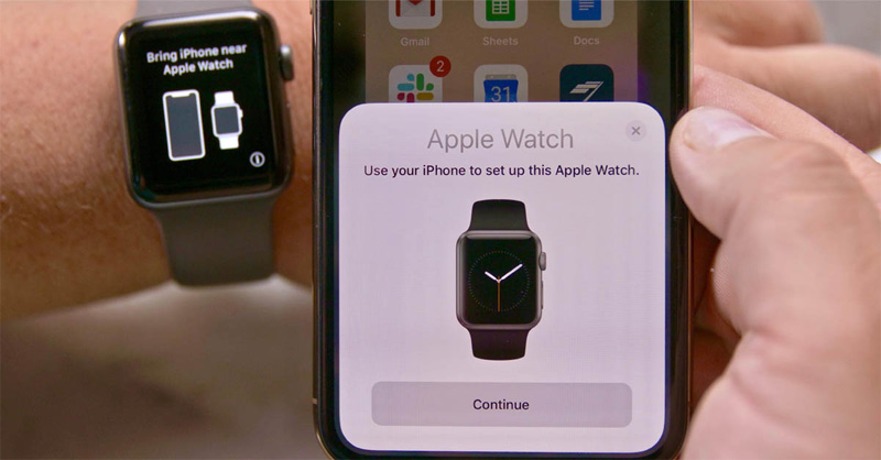 Kết nối Apple Watch với điện thoại