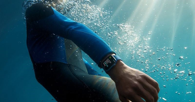 Khả năng chống nước cao nhất của Apple Watch là 5ATM