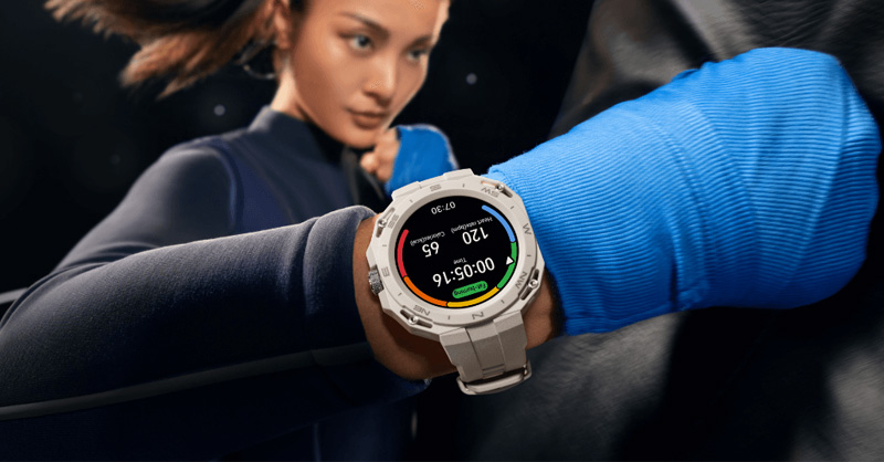 Khối lượng 58g của Huawei Watch GT Cyber phiên bản thể thao