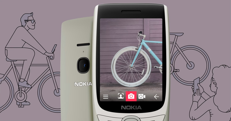 Lưu giữ khoảnh khắc đáng nhớ bằng Nokia 8210 4G