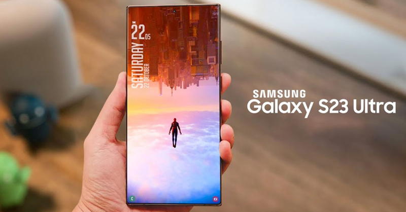 Màn hình 6.8 inch của Samsung Galaxy S23 Ultra