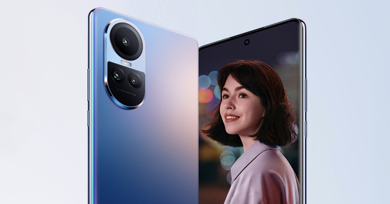 Mô-đun camera hình elip độc đáo của OPPO Reno10 5G