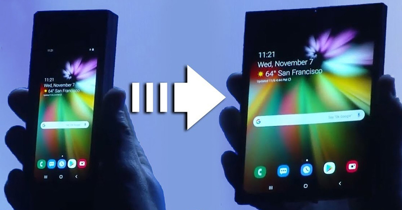Người dùng kỳ vọng vào điện thoại Samsung sử dụng Infinity Flex Display