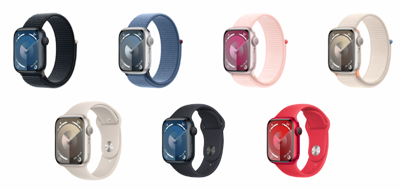 Những phiên bản màu ấn tượng trên Apple Watch Series 9