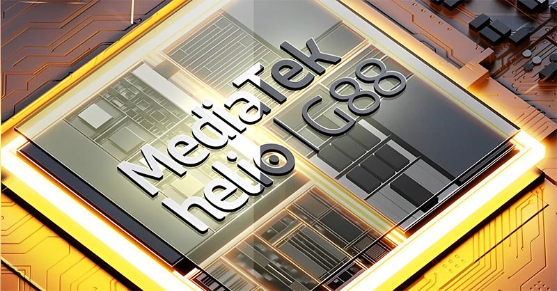 Realme C55 được trang bị Helio G88 mạnh mẽ
