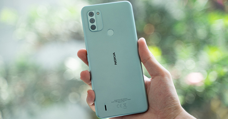 Nokia C31 gây ấn tượng nhờ vẻ ngoài đẹp mắt và dung lượng pin bền bỉ
