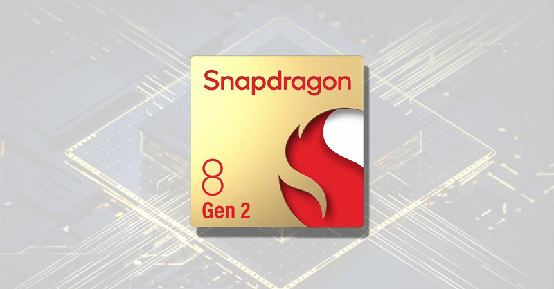 Chipset Snapdragon 8 Gen 2 mang đến cho điện thoại khả năng xử lý tác vụ mạnh mẽ