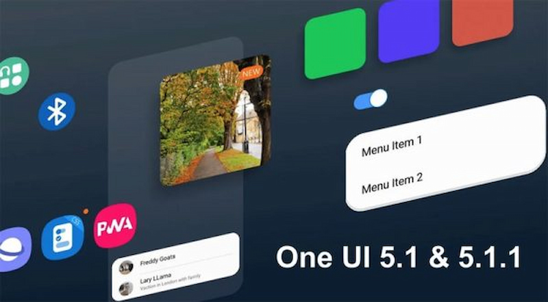 OneUI 5.1.1 sẽ được cập nhật sẵn trên Galaxy Z Flip5 và Z Fold5