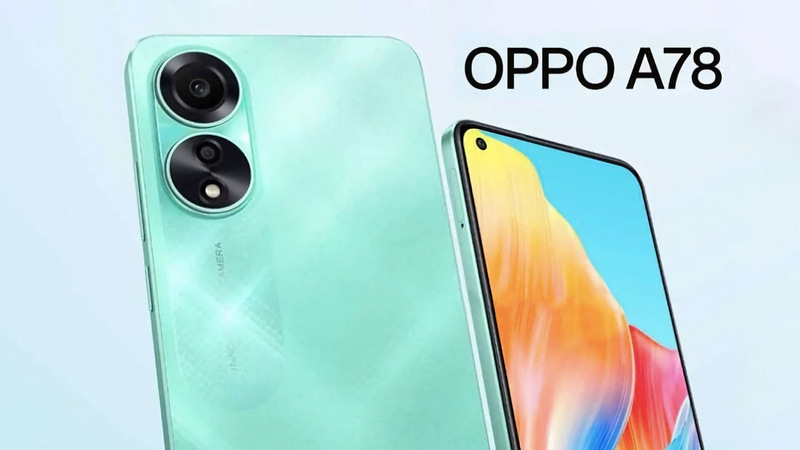 OPPO A78 4G có khả năng đổi màu ấn tượng