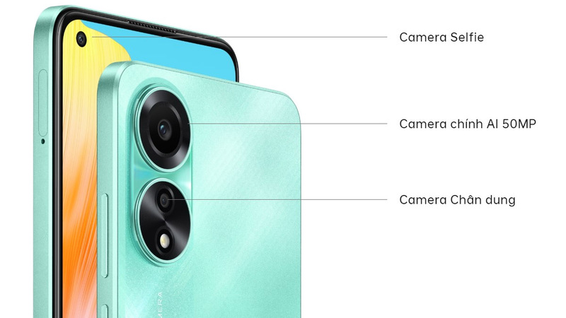 OPPO A78 4G sẽ sở hữu hệ thống camera ấn tượng