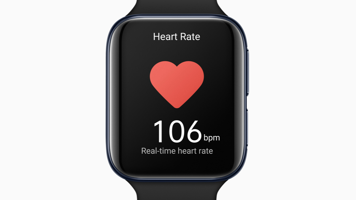 OPPO Watch 41mm theo dõi nhịp tim tự động hiệu quả 