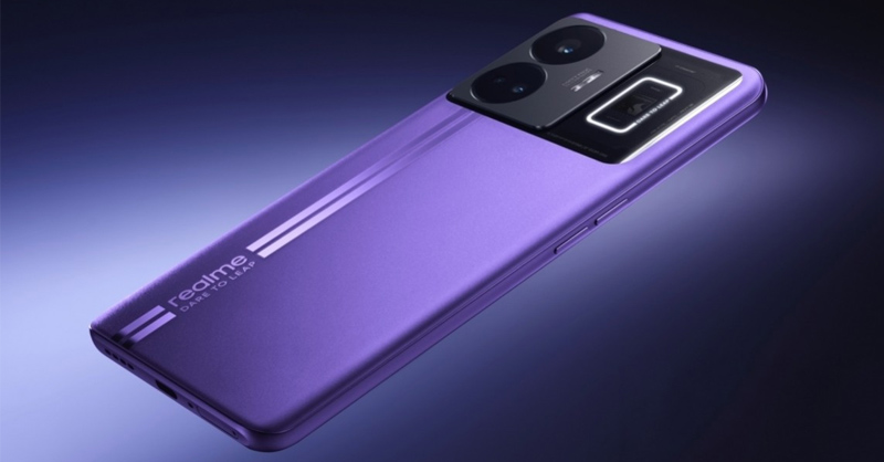 Phiên bản Realme GT3 màu tím tại thị trường Trung Quốc