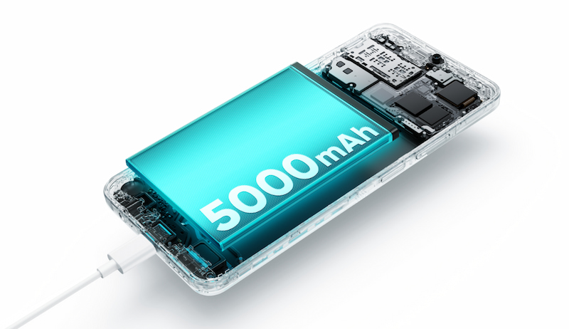  Realme C51 được cung cấp viên pin 5000mAh, sạc nhanh 33W